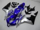 Carenado Moto Honda CBR 600 RR 2007-2008 - Azul Plata Negro Carenado Moto Honda CBR 600 RR 2007-2008 - Azul Plata Negro