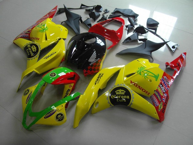Carenado Moto Honda CBR 600 RR 2009-2012 - Amarillo Corona Extra Carenado Moto Honda CBR 600 RR 2009-2012 - Amarillo Corona Extra