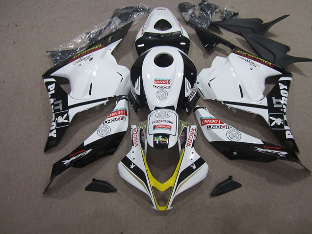 Carenado Moto Honda CBR 600 RR 2009-2012 - Blanco Negro DENSO RIZOMA Carenado Moto Honda CBR 600 RR 2009-2012 - Blanco Negro DENSO RIZOMA