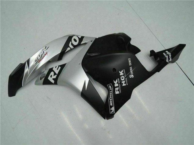 Carenado Moto Honda CBR 600 RR 2009-2012 - Negro Plata Repsol Carenado Moto Honda CBR 600 RR 2009-2012 - Negro Plata Repsol