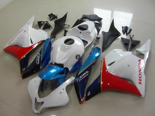 Carenado Moto Honda CBR 600 RR 2009-2012 - Negro Rojo Azul Carenado Moto Honda CBR 600 RR 2009-2012 - Negro Rojo Azul