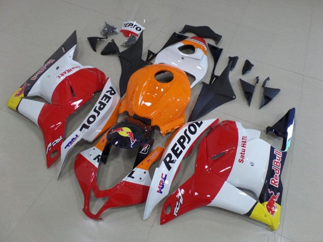 Carenado Moto Honda CBR 600 RR 2009-2012 - Repsol Red Bull Carenado Moto Honda CBR 600 RR 2009-2012 - Repsol Red Bull