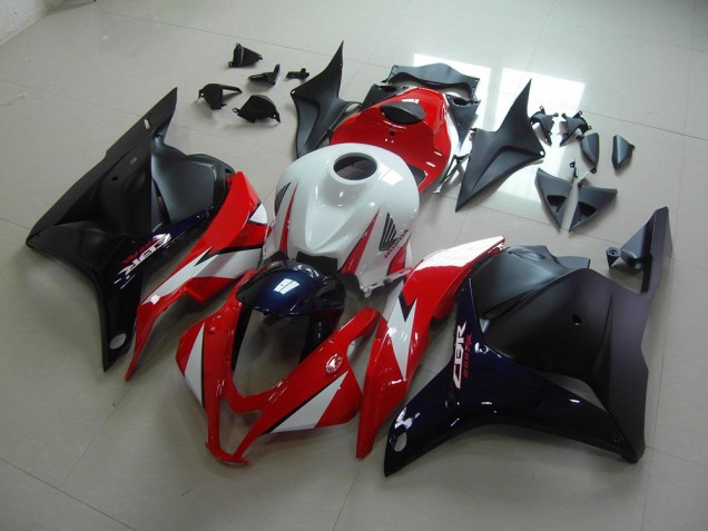 Carenado Moto Honda CBR 600 RR 2009-2012 - Rojo Oscuro Azul Carenado Moto Honda CBR 600 RR 2009-2012 - Rojo Oscuro Azul