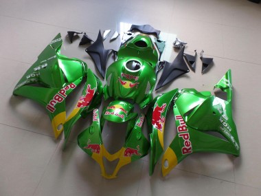 Carenado Moto Honda CBR 600 RR 2009-2012 - Verde Red Bull