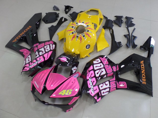 Carenado Moto Honda CBR 600 RR 2013-2021 - Amarillo Rosa Rossi Carenado Moto Honda CBR 600 RR 2013-2021 - Amarillo Rosa Rossi
