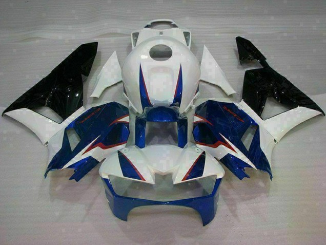 Carenado Moto Honda CBR 600 RR 2013-2021 - Azul Blanco Carenado Moto Honda CBR 600 RR 2013-2021 - Azul Blanco