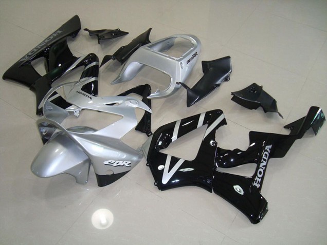 Carenado Moto Honda CBR 900 RR 929 2000-2001 - Negro Plata Carenado Moto Honda CBR 900 RR 929 2000-2001 - Negro Plata