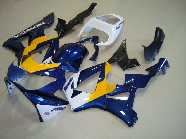 Carenado Moto Honda CBR 900 RR 929 2000-2001 - Oscuro Azul Amarillo Blanco Carenado Moto Honda CBR 900 RR 929 2000-2001 - Oscuro Azul Amarillo Blanco