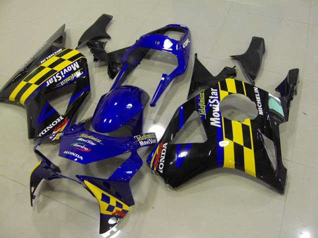 Carenado Moto Honda CBR 900 RR 954 2002-2003 - Azul Telefunica Movistar Castrol Carenado Moto Honda CBR 900 RR 954 2002-2003 - Azul Telefunica Movistar Castrol
