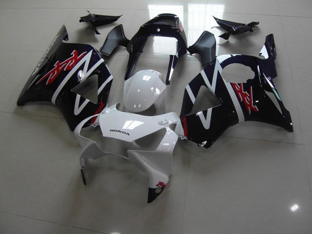 Carenado Moto Honda CBR 900 RR 954 2002-2003 - Negro Blanco Carenado Moto Honda CBR 900 RR 954 2002-2003 - Negro Blanco