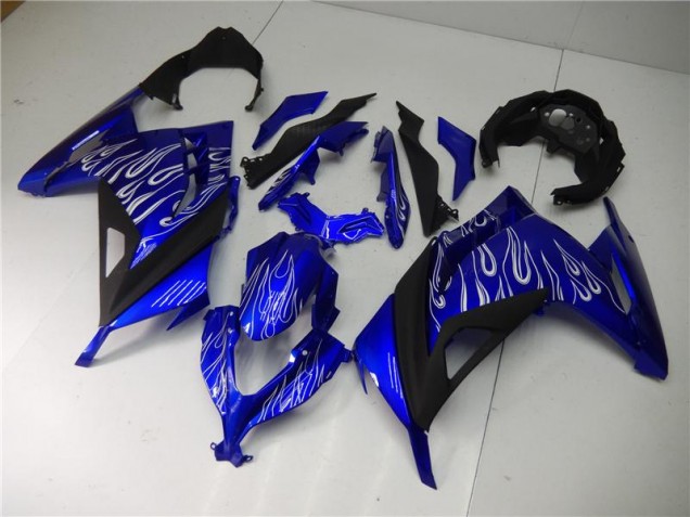 Carenado Moto Kawasaki EX300 2013-2016 - Azul Blanco Negro Carenado Moto Kawasaki EX300 2013-2016 - Azul Blanco Negro