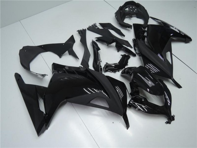 Carenado Moto Kawasaki EX300 2013-2016 - Brillante Negro Mate