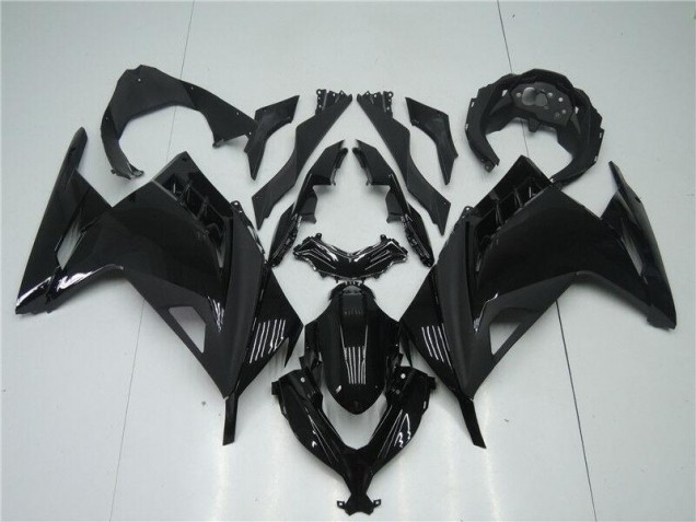 Carenado Moto Kawasaki EX300 2013-2016 - Brillante Negro Mate