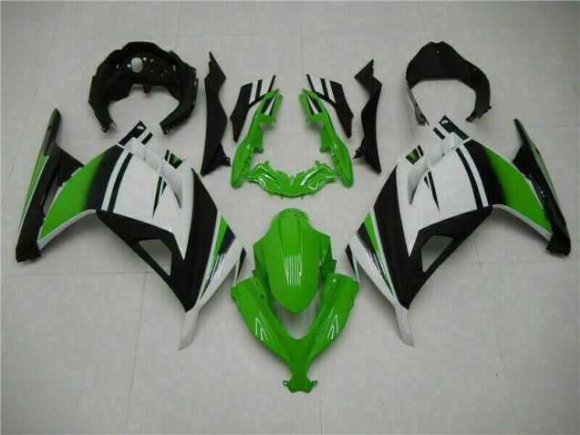 Carenado Moto Kawasaki EX300 2013-2016 - Verde Negro Plata Carenado Moto Kawasaki EX300 2013-2016 - Verde Negro Plata