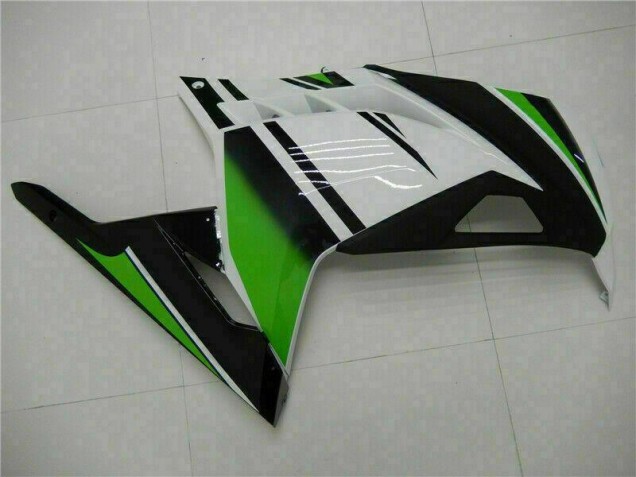 Carenado Moto Kawasaki EX300 2013-2016 - Verde Negro Plata Carenado Moto Kawasaki EX300 2013-2016 - Verde Negro Plata