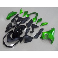 Carenado Moto Kawasaki Z1000 2007-2009 - Negro Verde