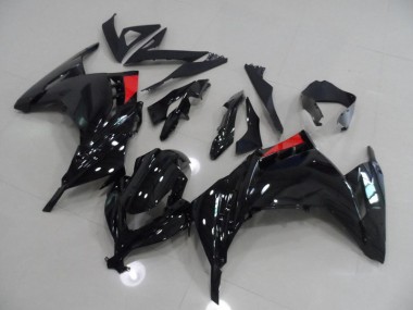Carenado Moto Kawasaki ZX 300R 2013-2016 - Negro Rojo