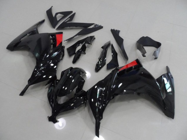 Carenado Moto Kawasaki ZX 300R 2013-2016 - Negro Rojo Carenado Moto Kawasaki ZX 300R 2013-2016 - Negro Rojo