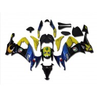 Carenado Moto Kawasaki ZX10R 2008-2010 - Azul Tiburón