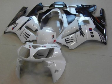 Carenado Moto Kawasaki ZX12R 2002-2006 - Blanco Monster