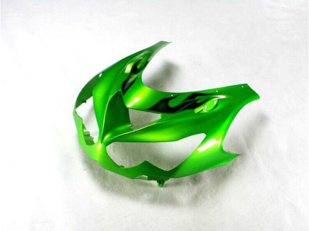 Carenado Moto Kawasaki ZX14R ZZR 1400 2012-2021 - Verde Negro Carenado Moto Kawasaki ZX14R ZZR 1400 2012-2021 - Verde Negro