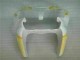 Carenado Moto Kawasaki ZX6R 2000-2002 - Blanco Amarillo Llama Carenado Moto Kawasaki ZX6R 2000-2002 - Blanco Amarillo Llama