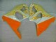 Carenado Moto Kawasaki ZX6R 2000-2002 - Blanco Amarillo Llama Carenado Moto Kawasaki ZX6R 2000-2002 - Blanco Amarillo Llama