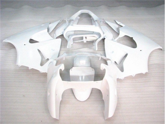 Carenado Moto Kawasaki ZX6R 2000-2002 - Brillante Blanco Carenado Moto Kawasaki ZX6R 2000-2002 - Brillante Blanco