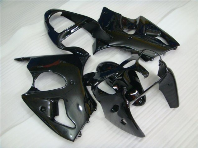 Carenado Moto Kawasaki ZX6R 2000-2002 - Brillante Negro Carenado Moto Kawasaki ZX6R 2000-2002 - Brillante Negro