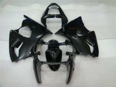 Carenado Moto Kawasaki ZX6R 2000-2002 - Brillante Negro