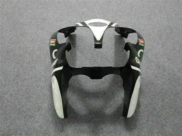 Carenado Moto Kawasaki ZX6R 2000-2002 - Negro Blanco Eurobet Carenado Moto Kawasaki ZX6R 2000-2002 - Negro Blanco Eurobet
