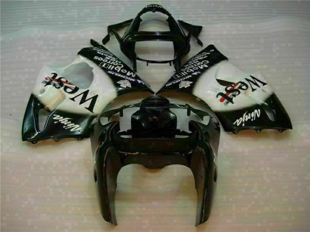 Carenado Moto Kawasaki ZX6R 2000-2002 - Negro West Ninja Carenado Moto Kawasaki ZX6R 2000-2002 - Negro West Ninja