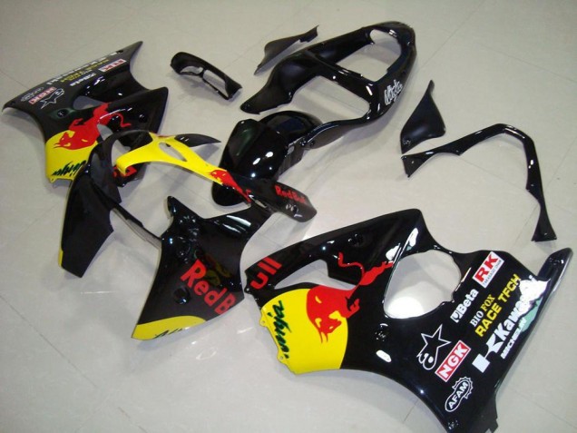 Carenado Moto Kawasaki ZX6R 2000-2002 - Red Bull Carenado Moto Kawasaki ZX6R 2000-2002 - Red Bull