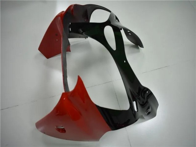Carenado Moto Kawasaki ZX6R 2000-2002 - Rojo Negro Blanco Carenado Moto Kawasaki ZX6R 2000-2002 - Rojo Negro Blanco