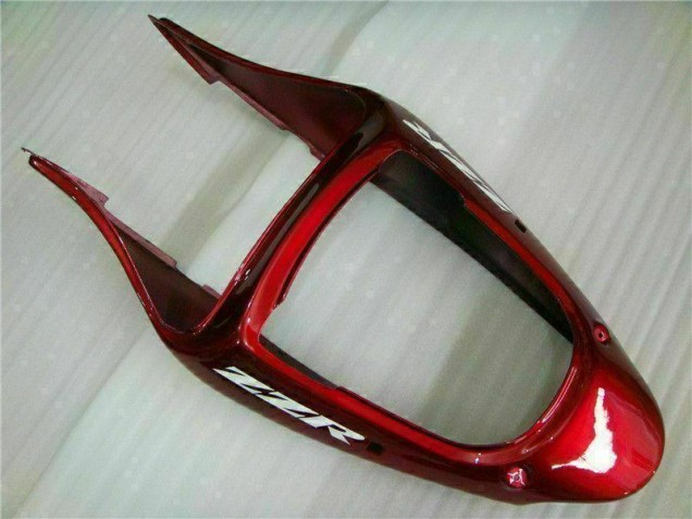 Carenado Moto Kawasaki ZX6R 2000-2002 - Rojo Negro Carenado Moto Kawasaki ZX6R 2000-2002 - Rojo Negro