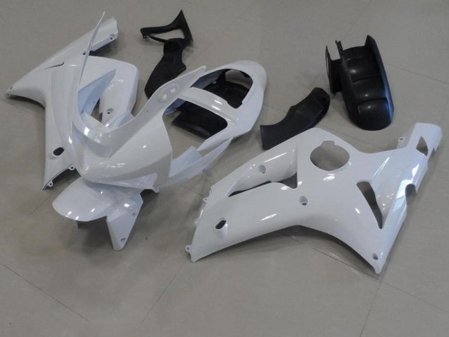 Carenado Moto Kawasaki ZX6R 2003-2004 - Blanco Carenado Moto Kawasaki ZX6R 2003-2004 - Blanco