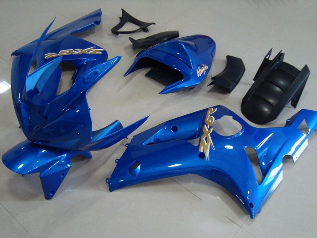 Carenado Moto Kawasaki ZX6R 2003-2004 - Claro Azul Carenado Moto Kawasaki ZX6R 2003-2004 - Claro Azul