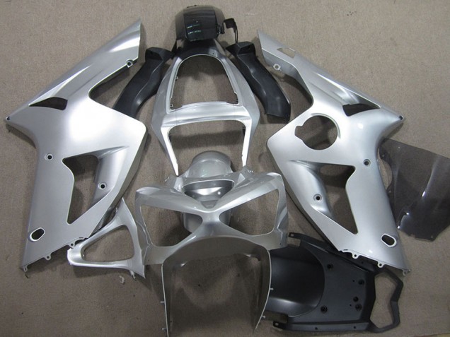 Carenado Moto Kawasaki ZX6R 2003-2004 - Plata Carenado Moto Kawasaki ZX6R 2003-2004 - Plata