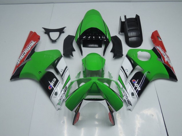 Carenado Moto Kawasaki ZX6R 2003-2004 - Verde Motocard Carenado Moto Kawasaki ZX6R 2003-2004 - Verde Motocard