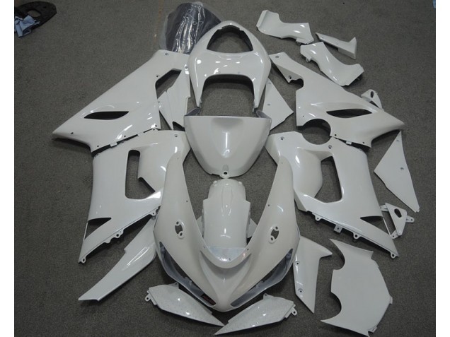 Carenado Moto Kawasaki ZX6R 2005-2006 - Blanco Carenado Moto Kawasaki ZX6R 2005-2006 - Blanco