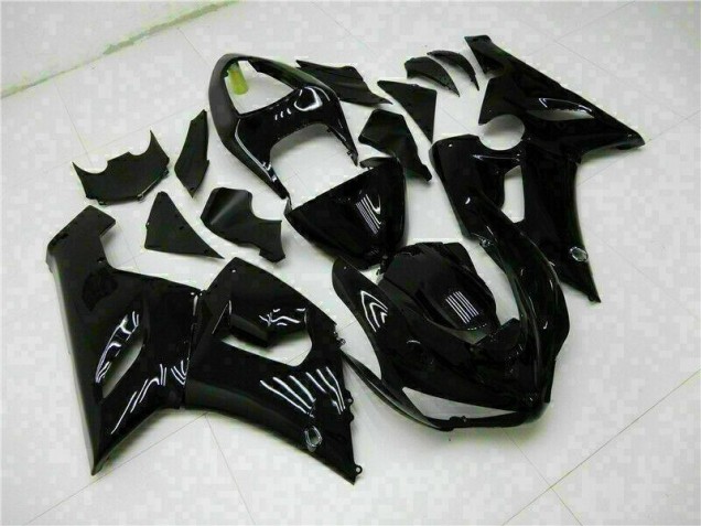 Carenado Moto Kawasaki ZX6R 2005-2006 - Brillante Negro Carenado Moto Kawasaki ZX6R 2005-2006 - Brillante Negro