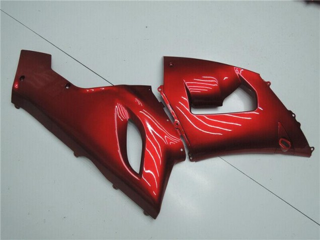 Carenado Moto Kawasaki ZX6R 2005-2006 - Caramelo Rojo Carenado Moto Kawasaki ZX6R 2005-2006 - Caramelo Rojo