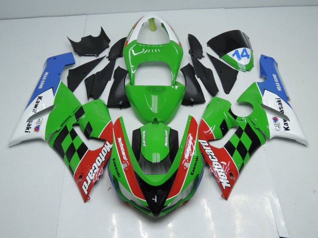 Carenado Moto Kawasaki ZX6R 2005-2006 - Motocard Carenado Moto Kawasaki ZX6R 2005-2006 - Motocard