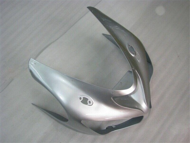 Carenado Moto Kawasaki ZX6R 2005-2006 - Plata Rojo Llamas Carenado Moto Kawasaki ZX6R 2005-2006 - Plata Rojo Llamas