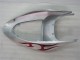 Carenado Moto Kawasaki ZX6R 2005-2006 - Plata Rojo Llamas Carenado Moto Kawasaki ZX6R 2005-2006 - Plata Rojo Llamas