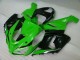 Carenado Moto Kawasaki ZX6R 2005-2006 - Verde Blanco Negro Carenado Moto Kawasaki ZX6R 2005-2006 - Verde Blanco Negro