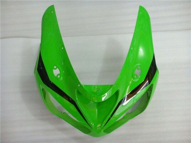 Carenado Moto Kawasaki ZX6R 2005-2006 - Verde Blanco Negro Carenado Moto Kawasaki ZX6R 2005-2006 - Verde Blanco Negro