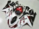 Carenado Moto Kawasaki ZX6R 2007-2008 - Blanco Negro Rojo Carenado Moto Kawasaki ZX6R 2007-2008 - Blanco Negro Rojo