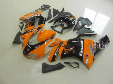 Carenado Moto Kawasaki ZX6R 2007-2008 - Naranja Monster