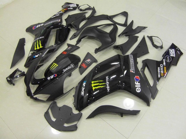 Carenado Moto Kawasaki ZX6R 2007-2008 - Negro Monster Carenado Moto Kawasaki ZX6R 2007-2008 - Negro Monster
